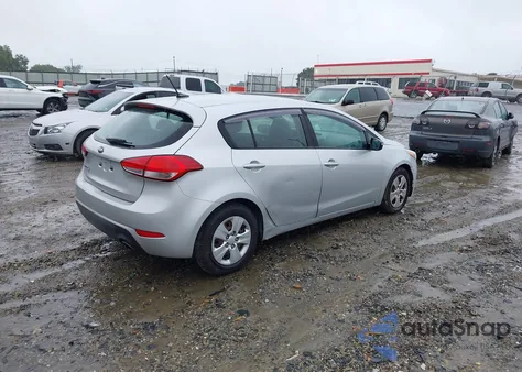 2017 Kia Forte Lx из США, поврежденный, VIN KNAFK5A8XH5697873